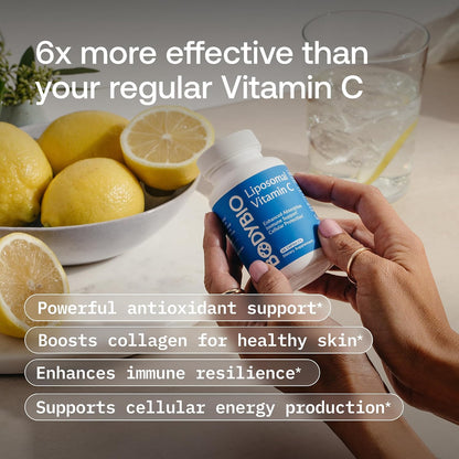 BodyBio Vitamina C Liposomal 1000 mg - 60 – Otros ingredientes: gelatina (cápsula), agua purificada, glicerina – Image 3