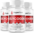 Super Flow Glycogen Support, Fórmula Avanzada Glyco Optimizer - 180 Cápsulas (Pack de 3)