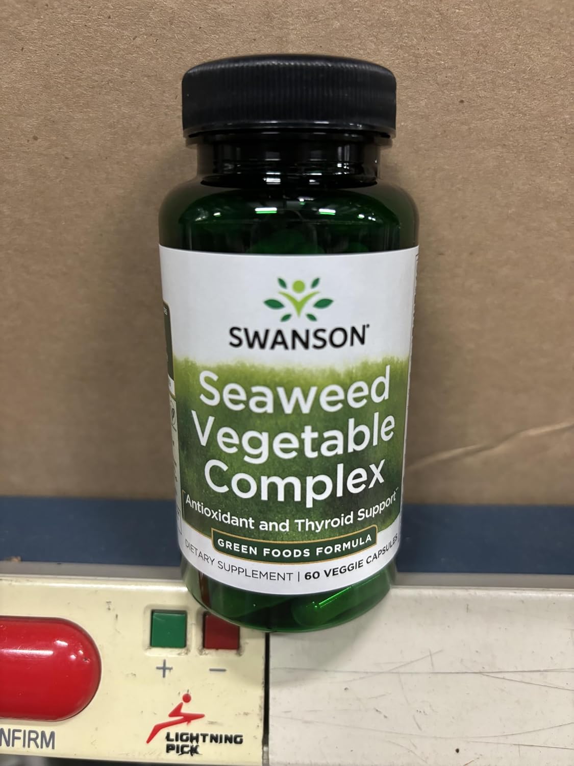 Swanson GRN Complejo de Algas Marinas, 60 Cápsulas Vegetales