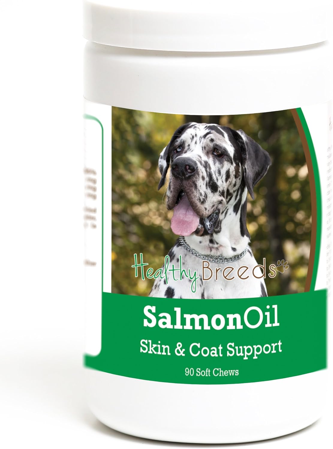 Healthy Breeds Great Dane Salmon Oil Soft Chews, 90 unidades