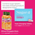 Sugar Splash Pack Noche: Tabletas de Sabor, Shots de Piña y Chupete Supresor
