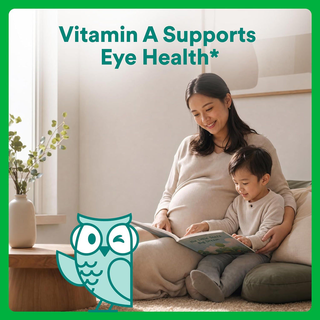 SmartyPants Vitaminas Prenatales Orgánicas para Mujeres, Gominolas Multivitamínicas: Biotina, Metilfolato, Omega 3 (ALA), Vitamina D3, C, Vitamina B12, B6, A, K2 y Zinc, Colina, Vegetariano, 120 unidades (Suministro para 30 días)