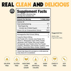 JUGO Focus + Superfoods Gominolas de Ashwagandha con Vitamina D3 y Mezcla de Superfrutas