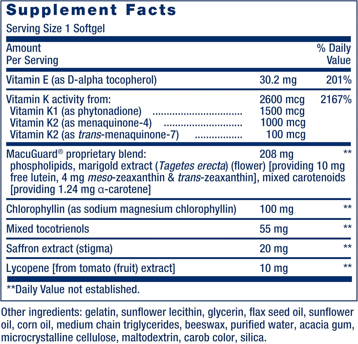Life Extension Once-Daily Health Booster - Complejo de Vitaminas y Nutrientes para la Salud General - 60 Cápsulas Blandas