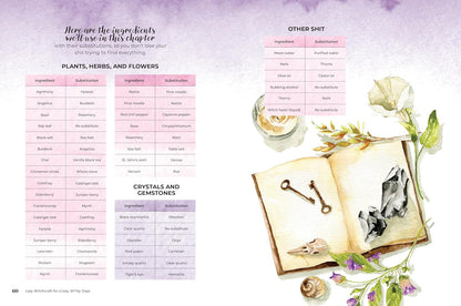 Lazy Witchcraft for Crazy, Sh*tty Days: Easy Spells and Rituals for When You’re Stressed Out, Wiped Out, or Just Have No – Image 7
