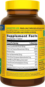 Nature Made Super B Complex with Vitamin C and Folic Acid, B Complex for Men and Women, 140 Tablets