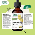 Gotas de Manzanilla para Perros - Extracto Líquido para el Alivio de Gases y Apoyo Digestivo - 60 ml