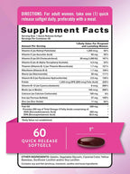 Nature's Truth Vitaminas Prenatales con DHA y Ácido Fólico - 60 Cápsulas Blandas