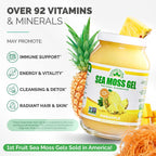 Gel de Musgo Marino Irlandés Silvestre Sabor Piña - EverSmith Organics