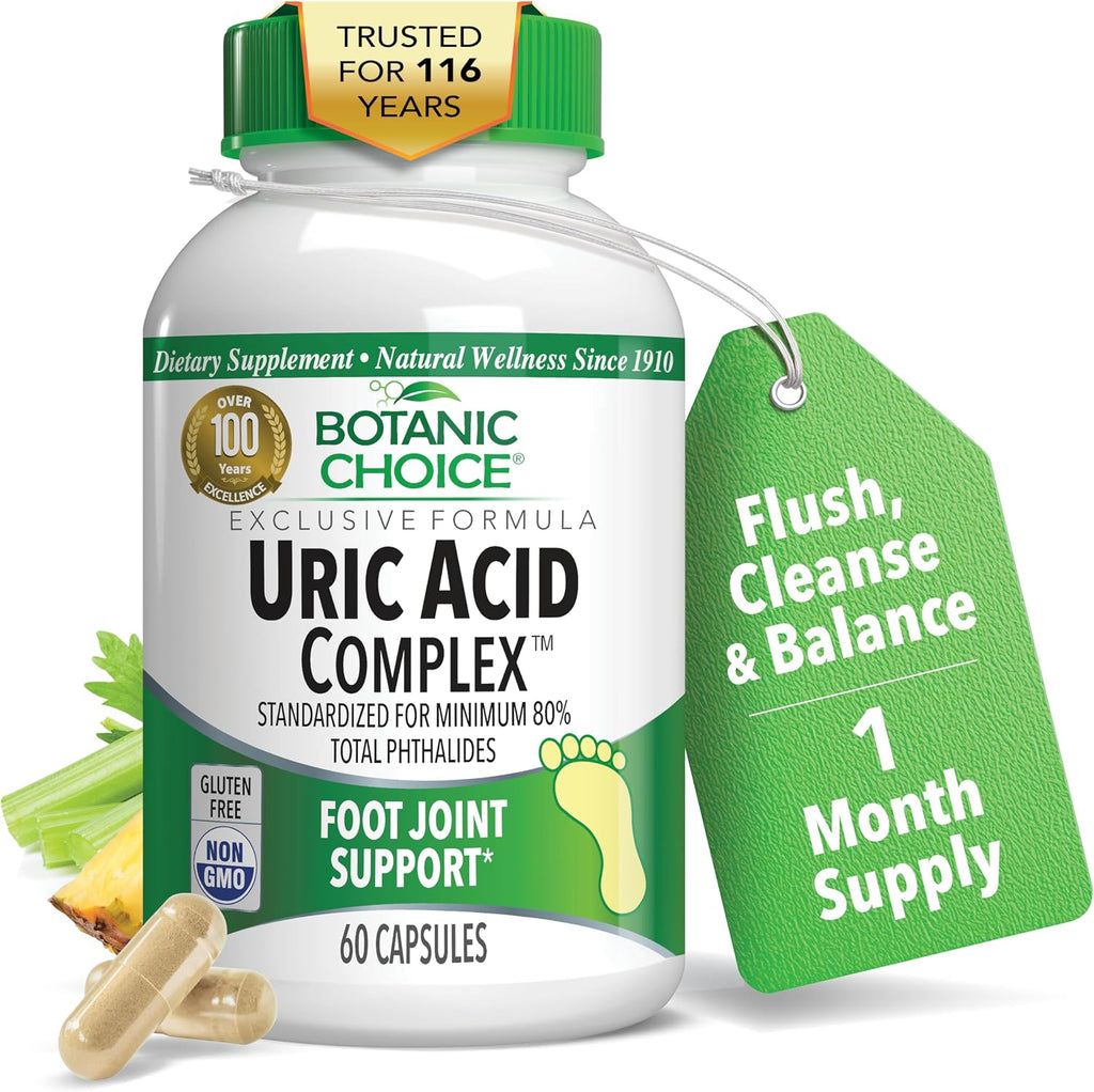 Botanic Choice Uric Acid Complex - 60 Capsules