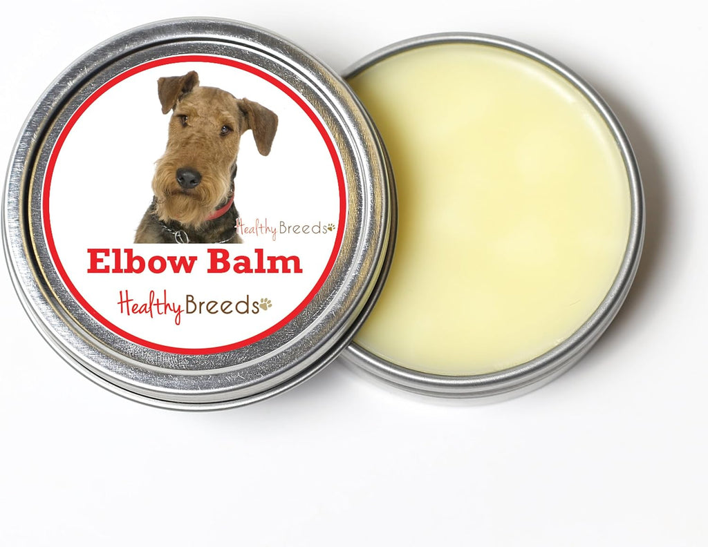 Healthy Breeds Bálsamo para codos de perro Airedale Terrier 2 oz