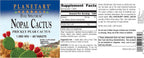 Planetary Herbals Full Spectrum Nopal Cactus 1000mg - 60 Comprimidos | Antioxidante Natural