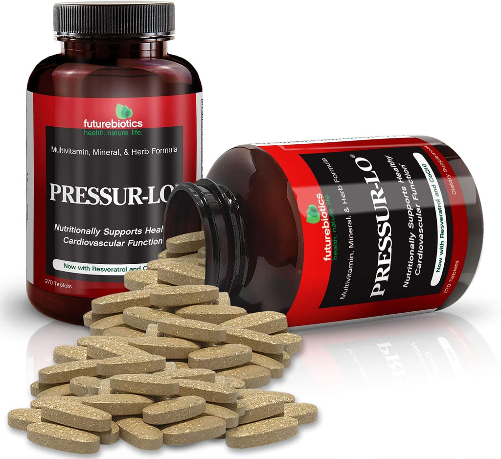 Futurebiotics Pressur-Lo, 270 comprimidos vegetarianos