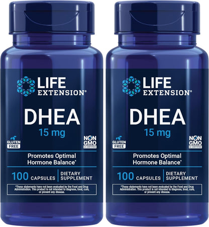 Life Extension DHEA 15 mg – Apoyo Hormonal y – Masa muscular y fuerza: Combinado con ejercicio regular, el DHEA – Image 10
