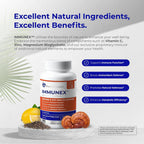 Immune 247 - Apoyo Inmunitario y Bienestar | Magnesio, Zinc, Selenio, Vitamina C y Ashwagandha | 90 Cápsulas