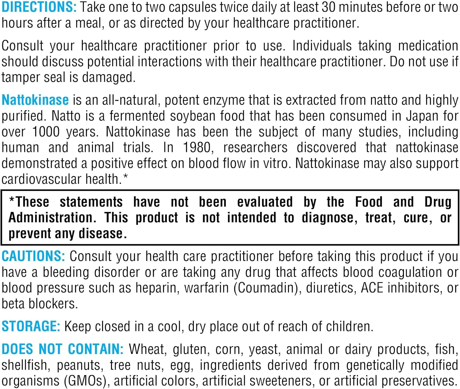 XYMOGEN Nattokinase 100 mg, 120 Capsules - Vegan Enzyme