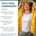 Physician's Daily + D3 - Multivitamínico Metilado con Vitamina D3 2000 UI, B12 Metilada, Metilfolato y B6 Activa - 60 Cápsulas