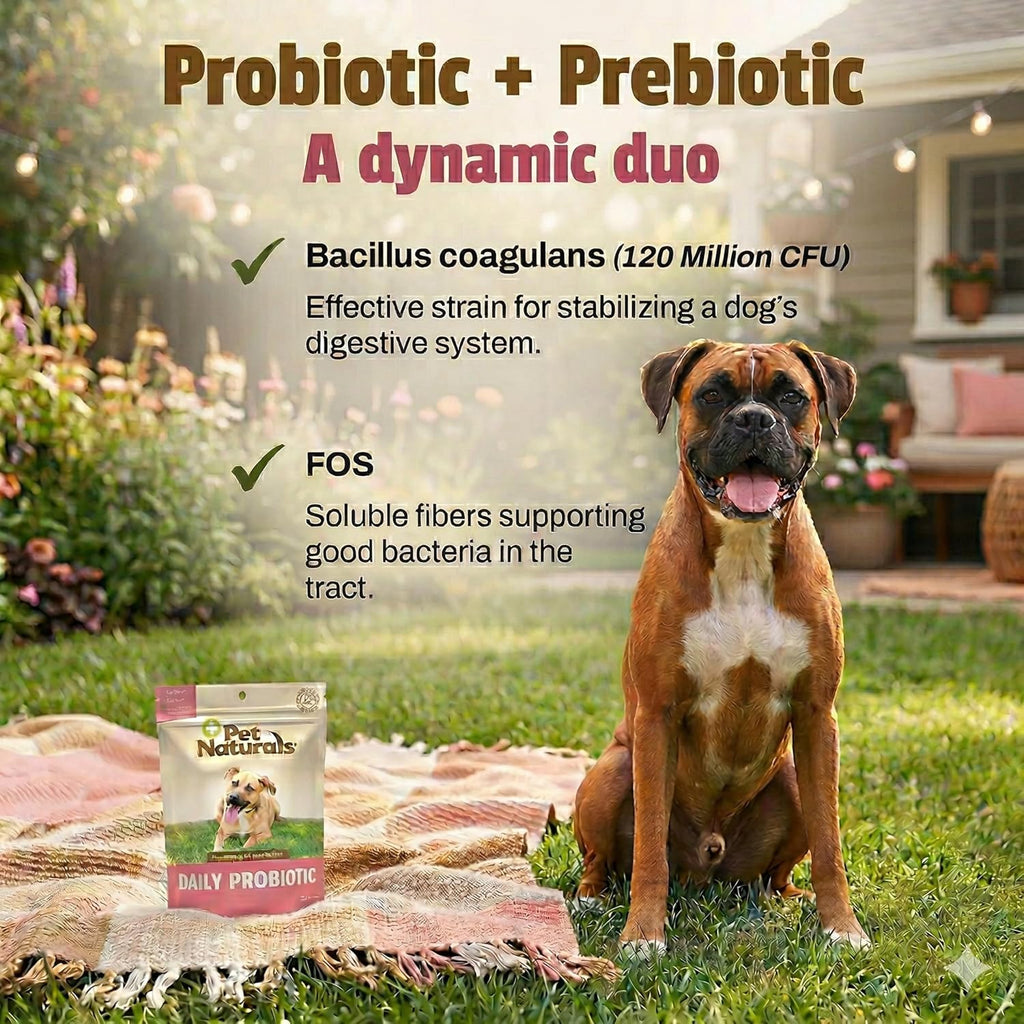Pet Naturals Daily Probiotics for Dogs - Duck Chews - 160 Count