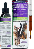 UroMAXX Fórmula para el Tracto Urinario, Riñón y Vejiga para Perros y Gatos, 2 Pack de 177 ml