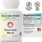 Dr Clark Superblend Cápsulas de Artemisa y Quasia - 330 mg, 100 Cápsulas Vegetarianas