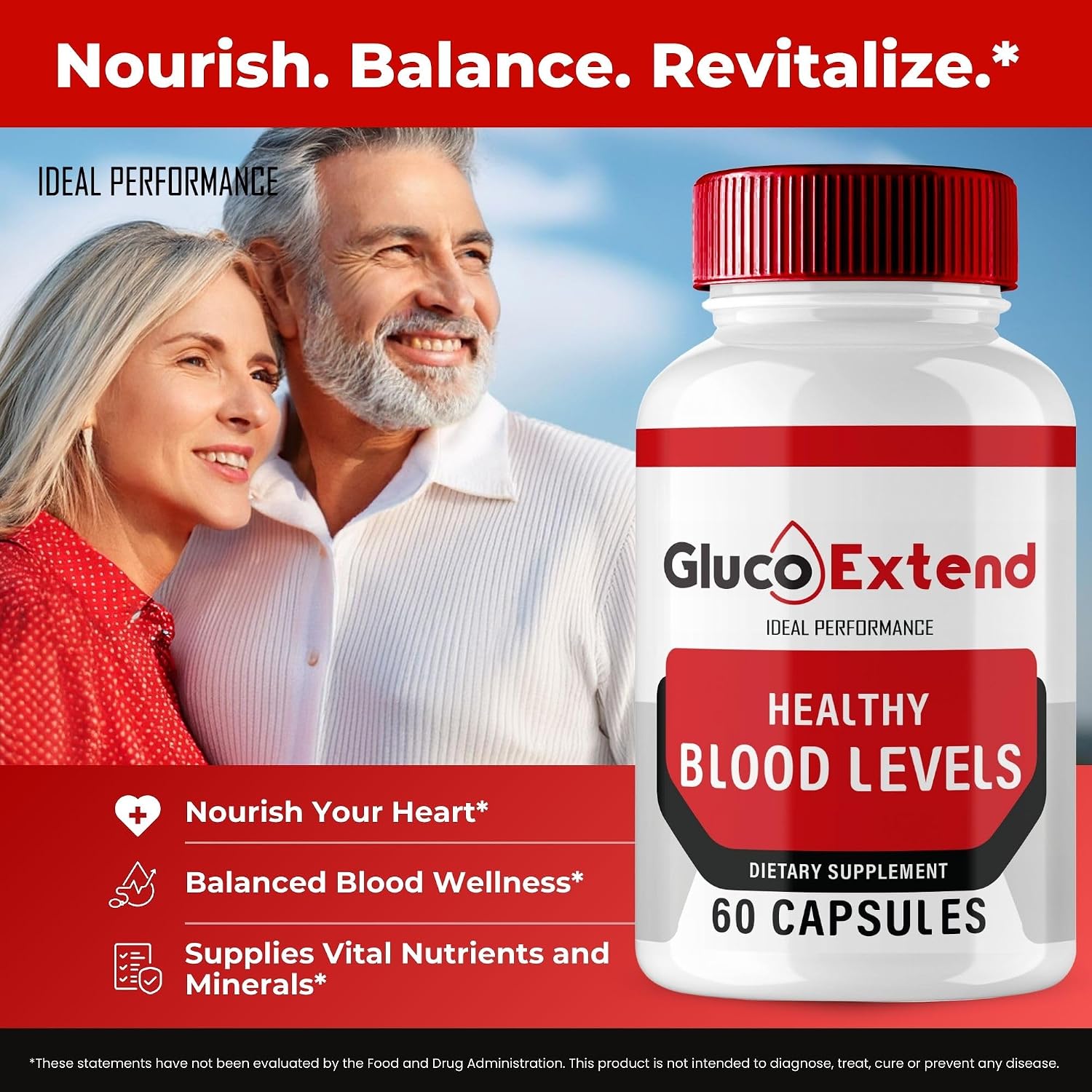 Gluco Extend Cápsulas - Suplemento de Fórmula Natural