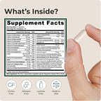 Complete Longevity Mix - Multivitamínico con Complejo B, Antioxidantes Naturales, Equinácea, Espirulina, Luteína, Licopeno - 60 Cápsulas