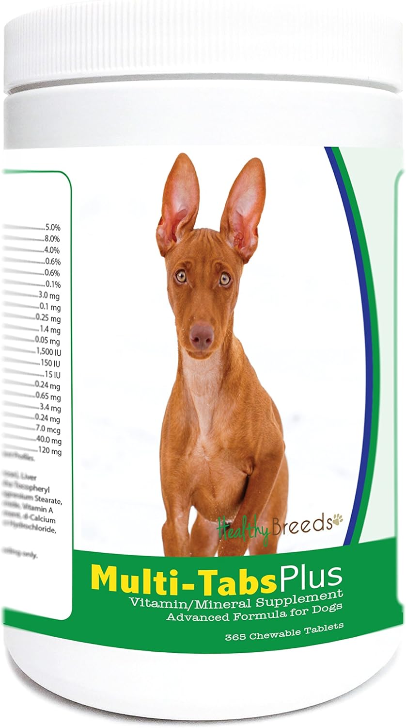 Healthy Breeds Multi-Tabs Plus Comprimidos Masticables para Perros, 365 unidades