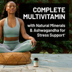 NatureWise Multivitamínico para Mujeres + Apoyo contra el Estrés con Alimentos Orgánicos y Minerales Naturales