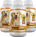 Amazing Turmeric para Perros - Masticables Antioxidantes de Cúrcuma y Curcumina, 120 unidades