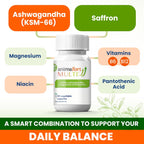 AnimaFort Multi - Ashwagandha KSM-66 y Azafrán - 30 Cápsulas