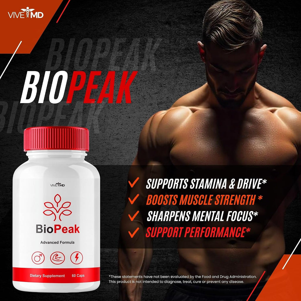 VIVE MD BioPeak Cápsulas - Complemento Alimenticio (2 Pack)