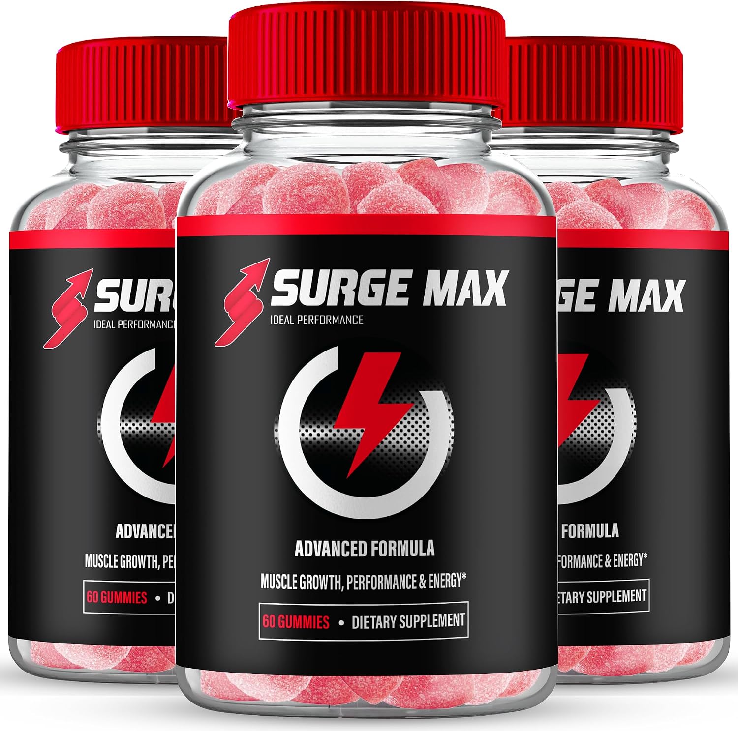 Surge Max Gummies - Gomitas Multivitamínicas para Hombres