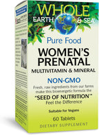 Natural Factors Whole Earth & Sea Women's Prenatal – 60 Comprimidos (30 Dosis)