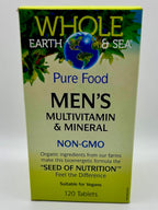 Natural Factors Whole Earth & Sea Multivitamínico y Mineral para Hombres - 120 Comprimidos (60 Dosis)