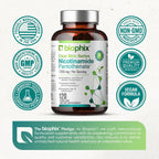 biophix B-3 Nicotinamida y Ácido Pantoténico 1350 mg 120 Cápsulas Vegetales - Clear Skin Series