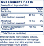 Life Extension Theanine XR – L-Teanina, 30 Comprimidos