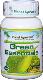 Planet Ayurveda Green Essentials, 500mg Cápsulas Vegetales - 2 Frascos