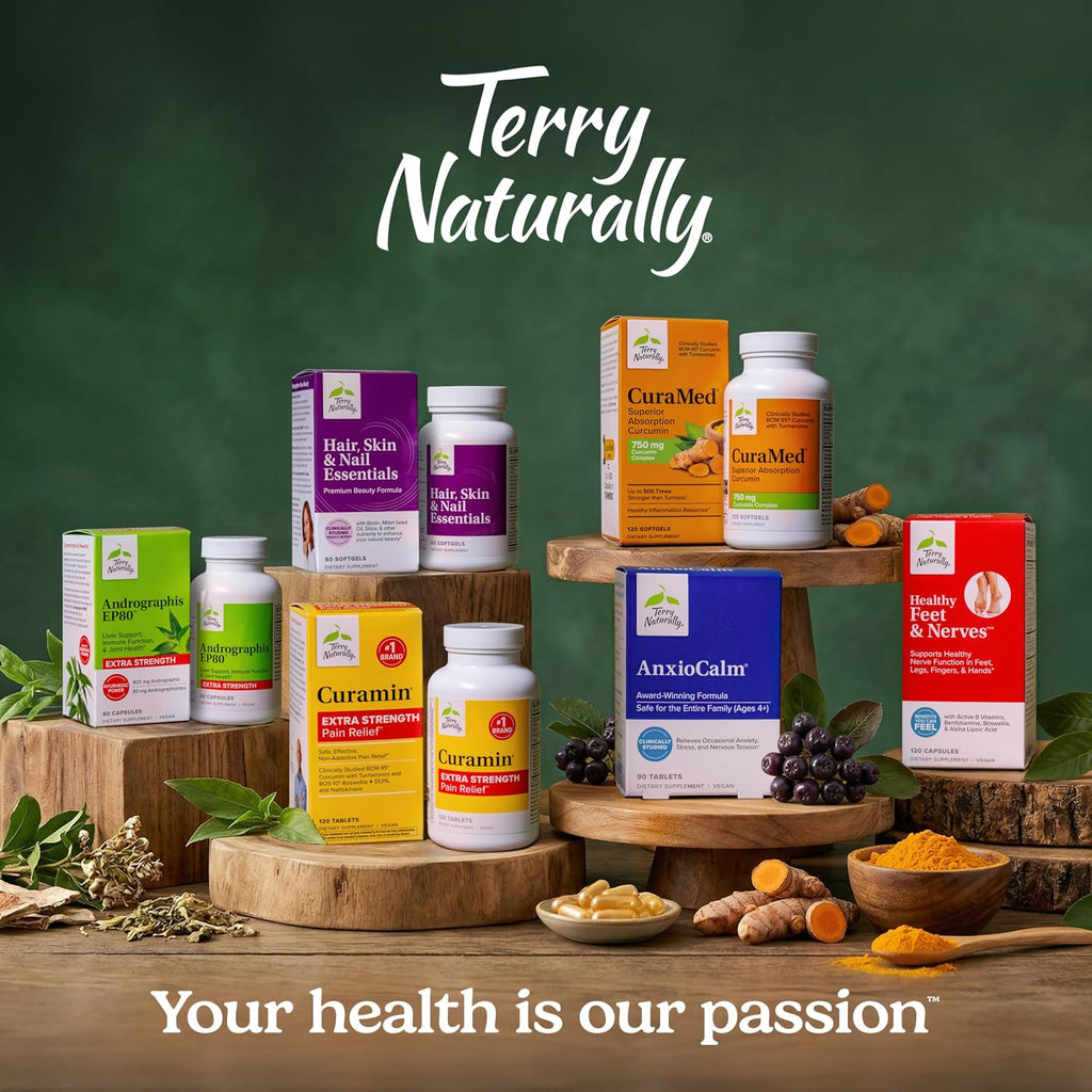Terry Naturally Bronchial Clear Extracto de Hoja de Hiedra 90 Comprimidos