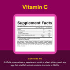 Natural Factors – Vitamina C 500 mg Masticable – Sabor Frutas – 180 Comprimidos