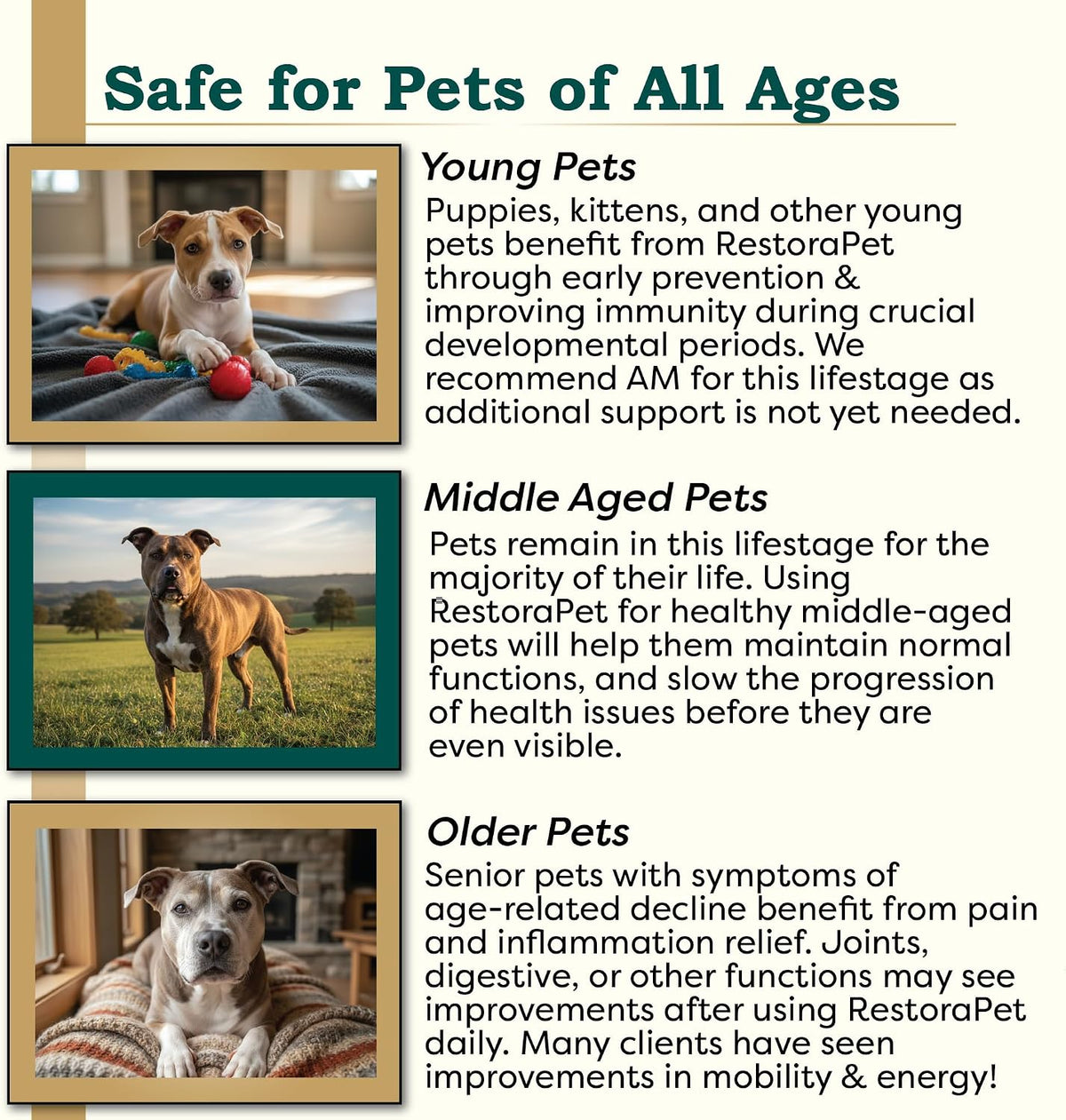 RestoraPet Natural Dog & Cat Unflavored – Vitamina E: Antioxidante liposoluble que ayuda a proteger las membranas – Image 4