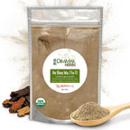Polvo de He Shou Wu Orgánico Preparado (Raíz de Fo-Ti) - Tónico Tradicional de Frijol Negro para Cabello, Vitalidad y Jing - Polygonum Multiflorum Seguro y Potente (113g)
