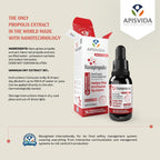 Apis Vida Nanopropolis Extracto de Propóleo Rojo y Verde, 20ml