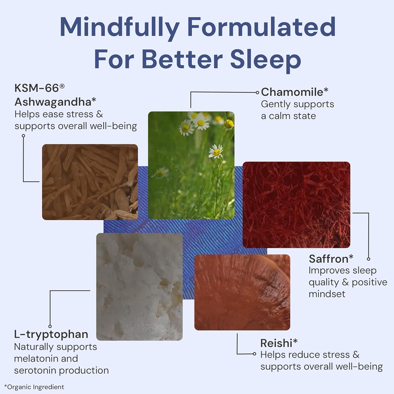 ION* Restful Sleep - Mezcla en polvo para dormir con Ashwagandha, Magnesio y L-Teanina - 5 sobres
