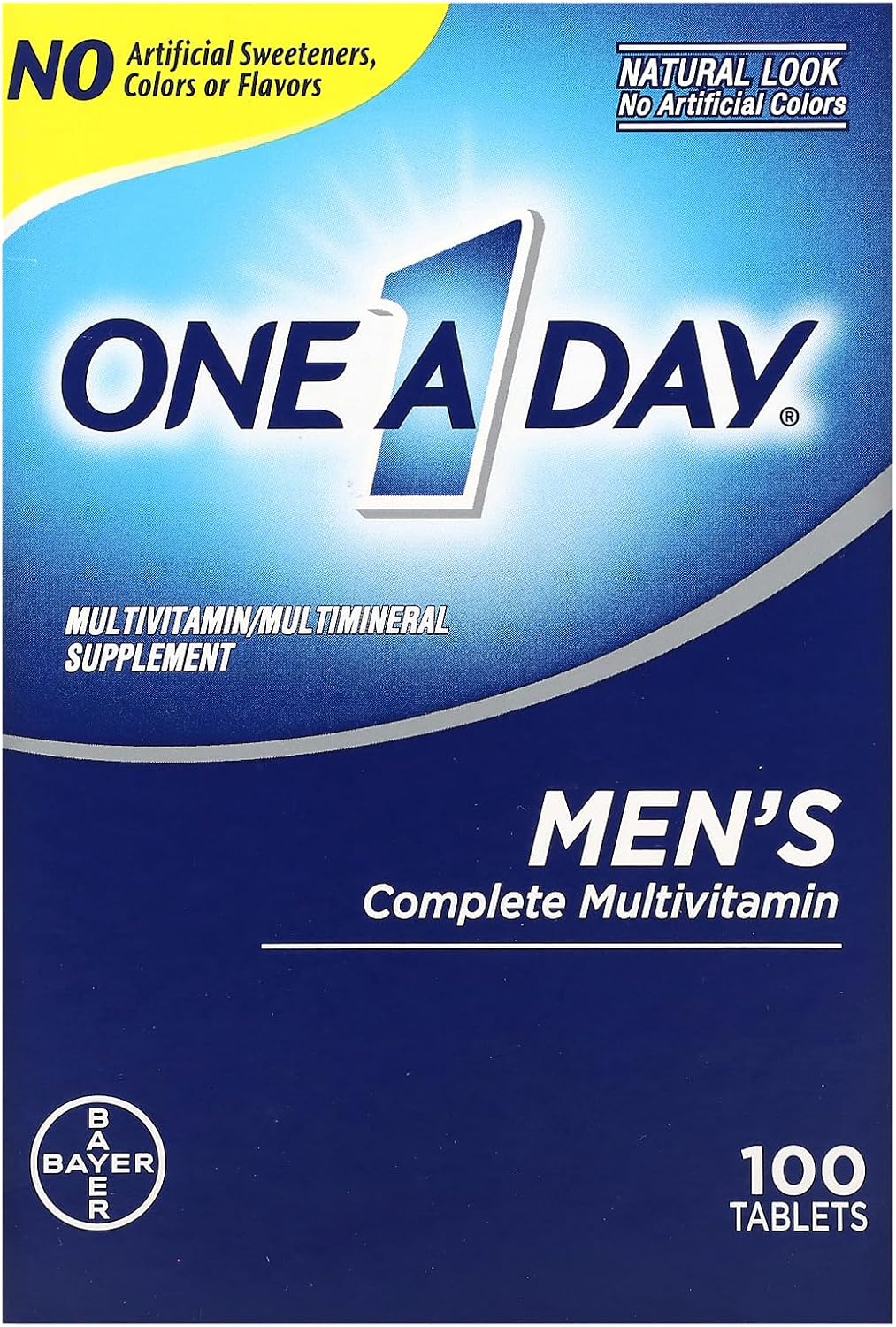 ONE A DAY Men's Health Formula Multivitamin Tablets - 100 comprimidos
