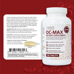 Rawleigh OC-MAX Salud Cardiaca – Esteroles Vegetales 800 mg + Antioxidantes | 120 Comprimidos