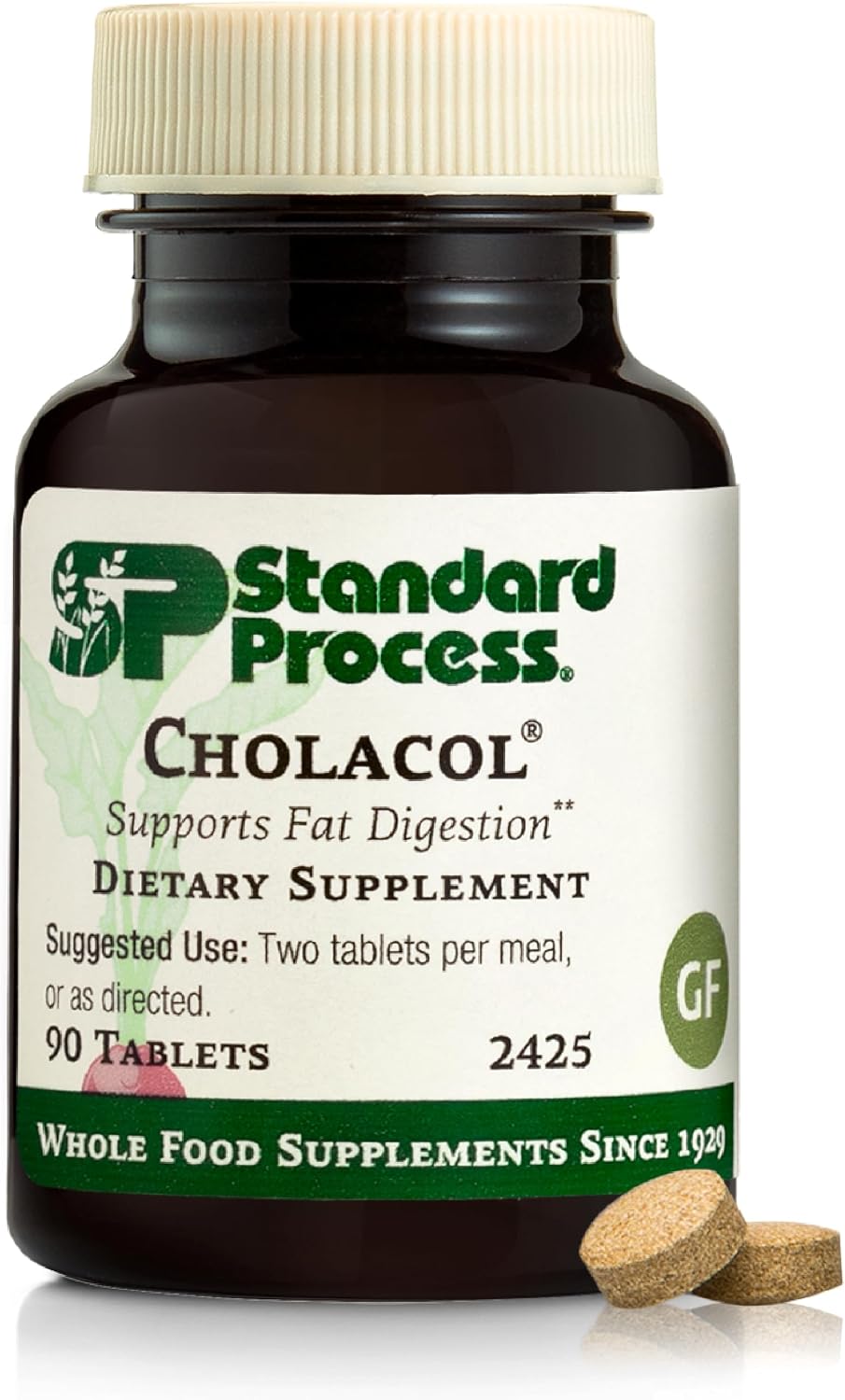 Cholacol - Suplemento para la Digestión de Grasas y Apoyo Biliar - 90 Comprimidos
