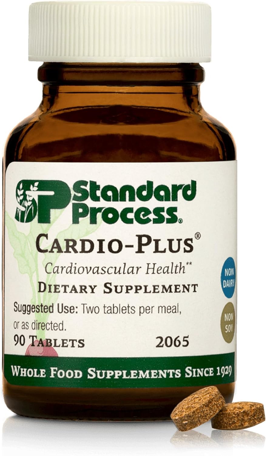 Cardio-Plus - Complemento para la salud cardíaca con vitaminas B6, niacina y riboflavina - 330 comprimidos