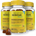 RESCUE Bach Plus Mood & Stress Support Gummies - 180 gominolas (3 pack)