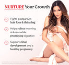 HAIRtamin MOM Complejo Prenatal y Postnatal Vegano - 30 Cápsulas