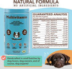 Natural Dog Company Multivitamínico 25 en 1 para Perros – Masticables Blandos Formulados por Veterinarios, 180 unidades